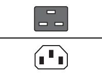 Eaton 66029 strømkabel - C14 til C19, 2 m, sort