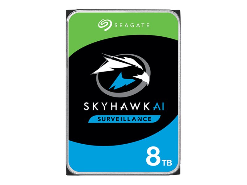 Seagate SkyHawk AI - 8TB - Harddisk - ST8000VE001 - SATA-600 - 3.5"