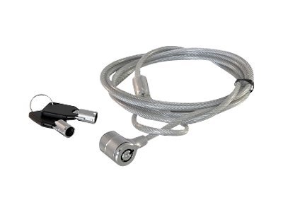 Delock Notebook security lock with key - Sikkerhedskabelslås - 1.8 m - for Wortmann TERRA Mobile 1551P