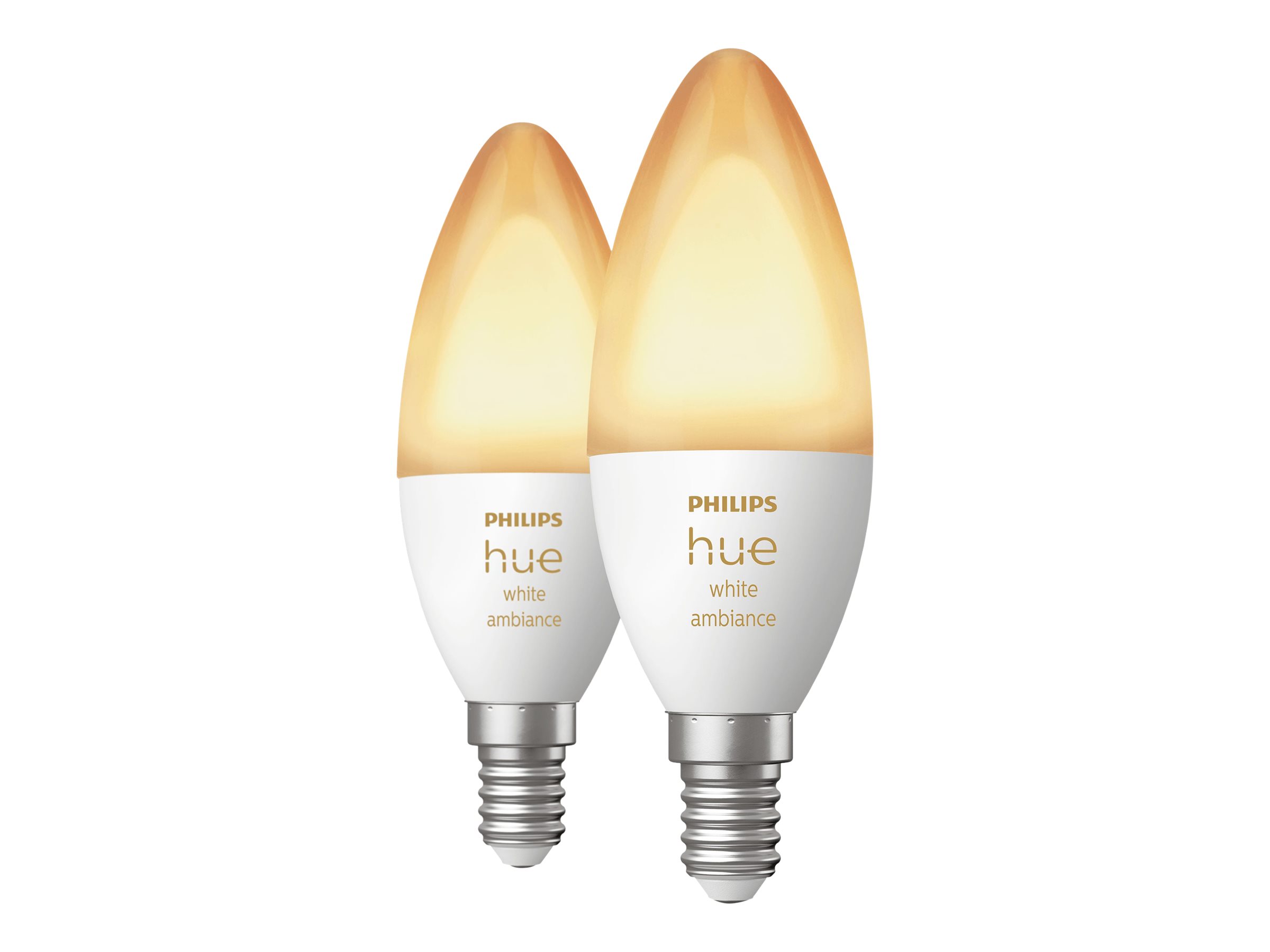 Philips Hue E14 LED-pre, kerte, White ambiance, 470lm, Zigbee (10 pak)