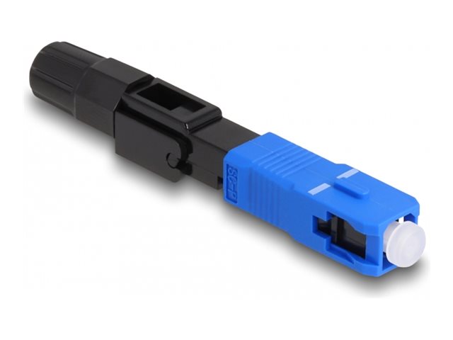 Delock netværk-konnektor - sort, blå