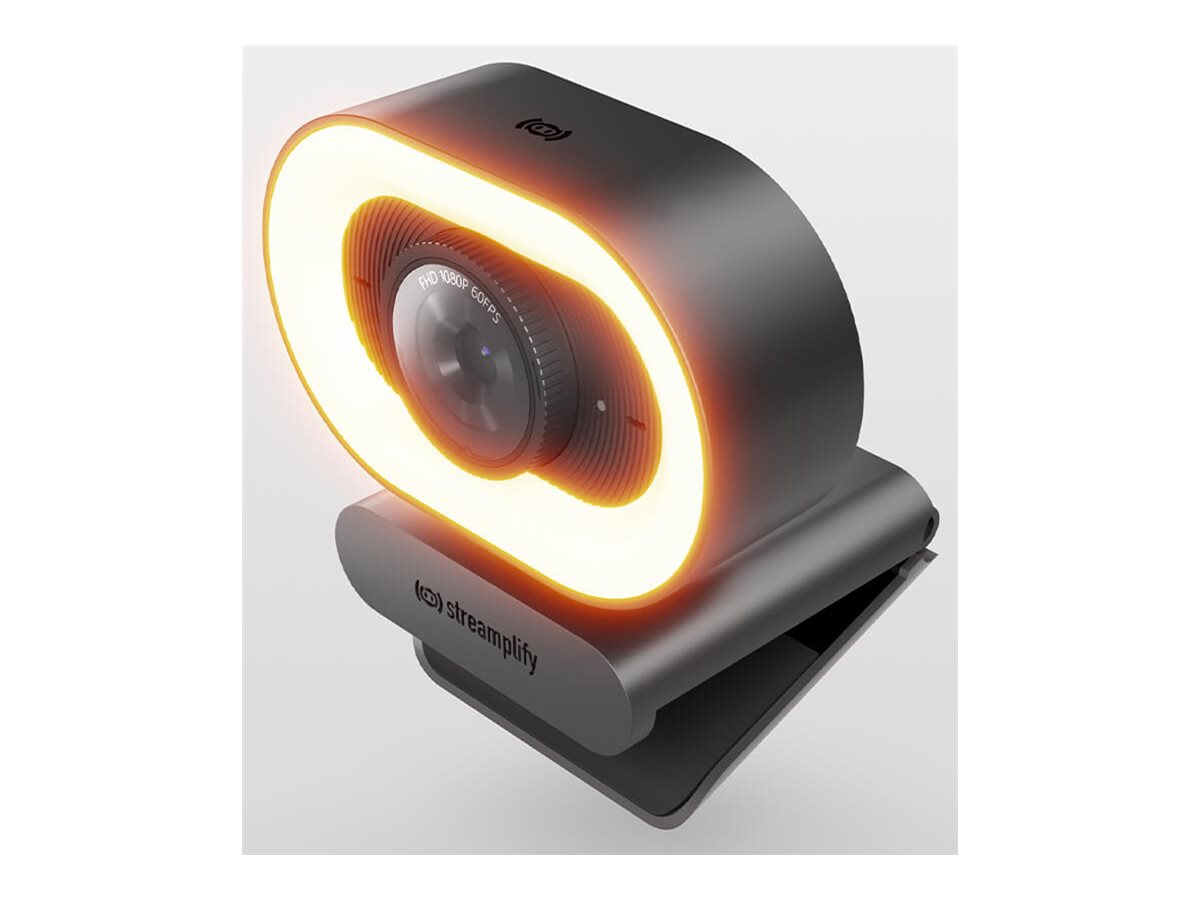 Streamplify CAM PLUS - Webcam - farve - 2 MP - 1920 x 1080 - 1080p - audio - USB 2.0 - MJPEG, YUV2 - DC 5 V