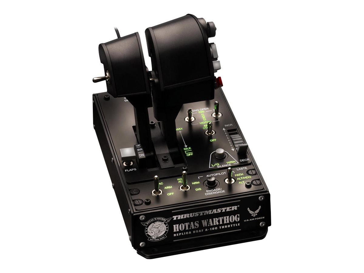 THRUSTMASTER HOTAS WARTHOG DUAL THROTTLES Flight Stick - GEEKD.dk