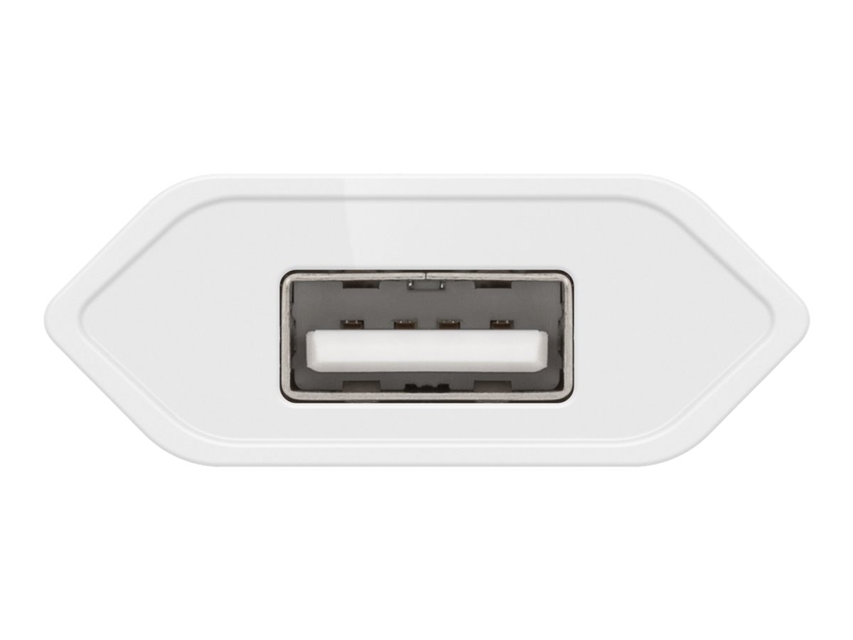 Goobay Apple Lightning laddningssats (5 W) Strömförsörjning med Apple Lightning-kabel 1 m (vit)