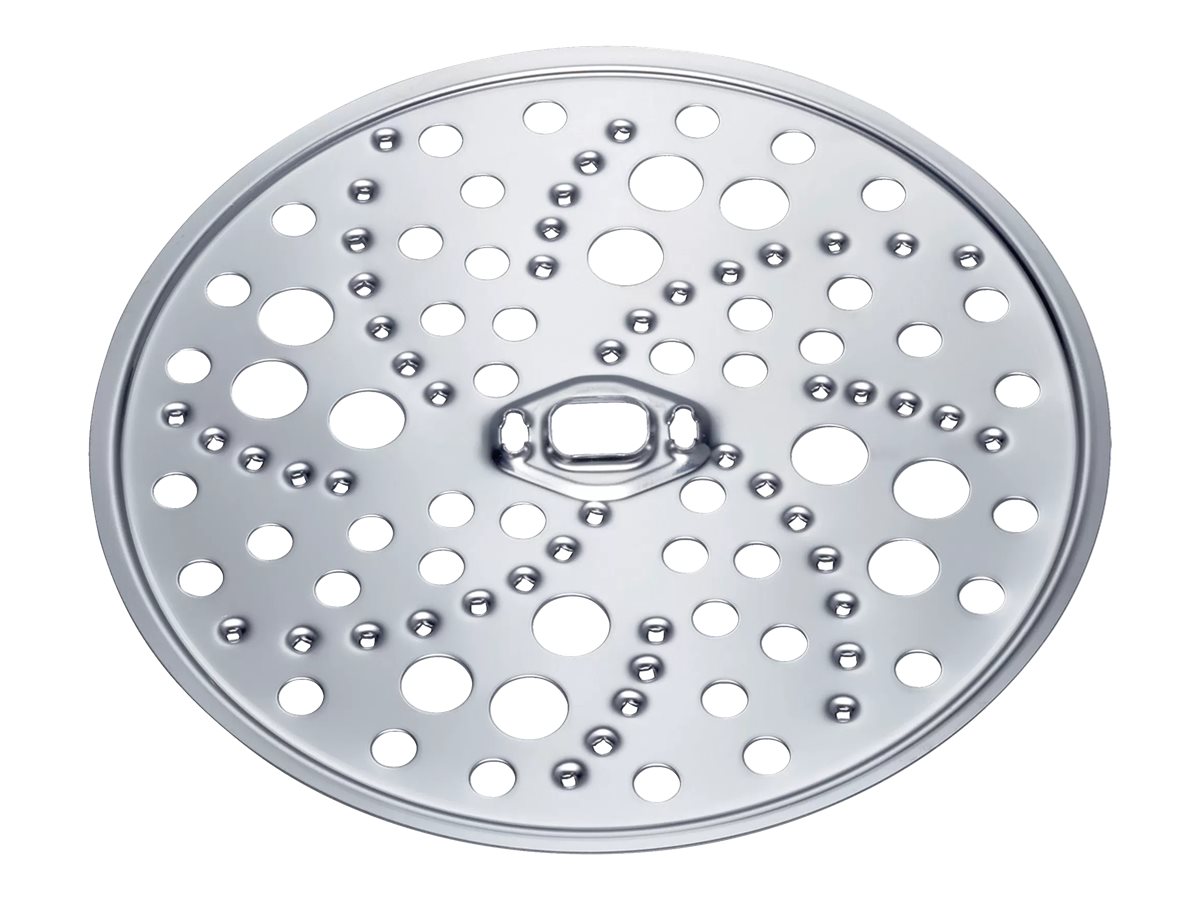 Bosch MUZ45RS1 - Slicer/finskærer coarse grater disk - til food processor - rustfrit stål - for Bosch MCM 5530, MUM52120  Styline MUM52120