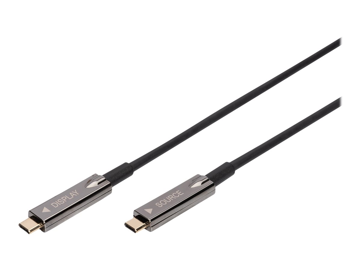 DIGITUS - USB-C cable - 24 pin USB-C to 24 pin USB-C - 10 m