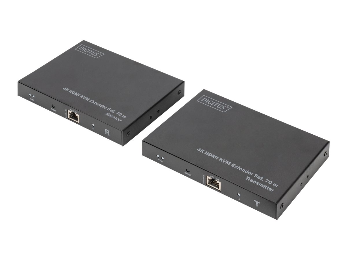 DIGITUS DS-55513 - transmitter and receiver - KVM / USB extender - HDMI