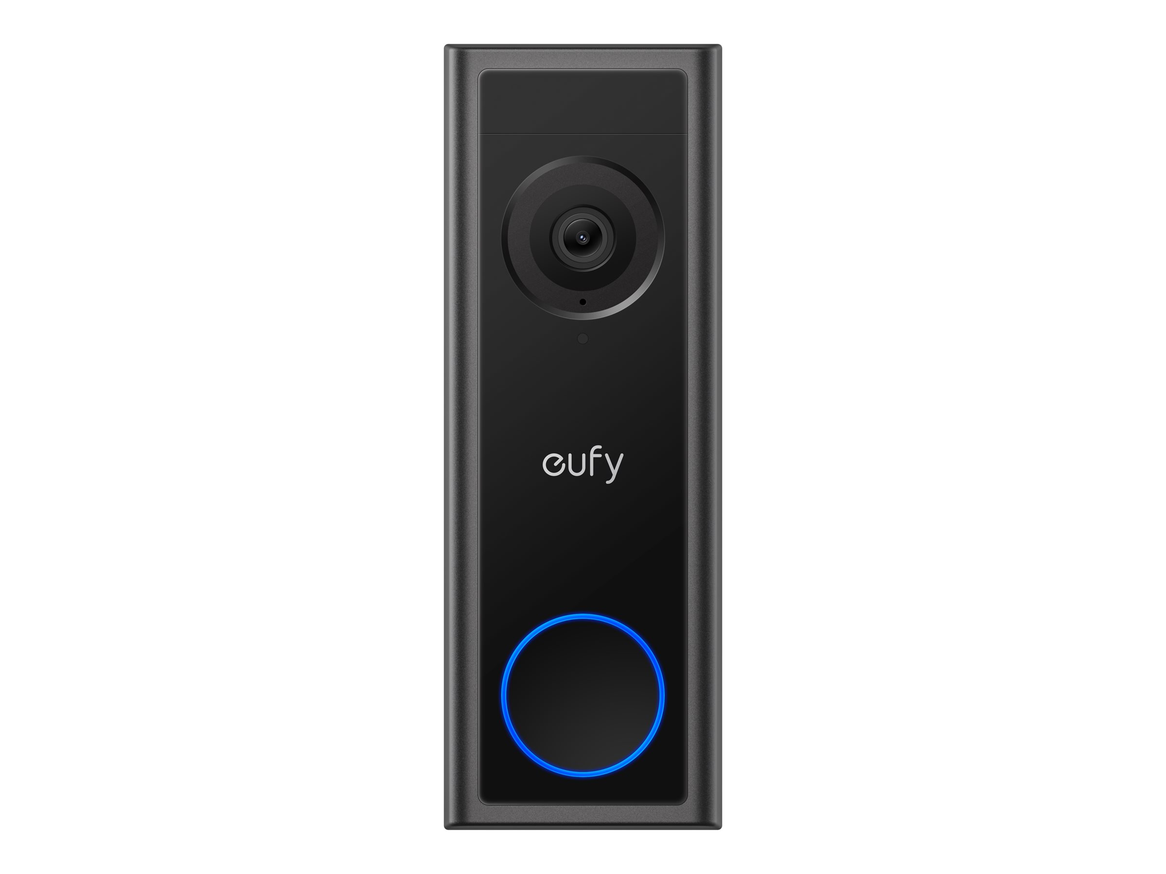 Eufy Video Doorbell C30 - Smart dørklokke - med kamera - trådløs - Wi-Fi - 2.4 Ghz - sort