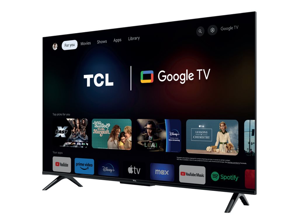 TCL 43" Fladskærms TV LED 4K 43T69C 43" Class (42.5" viewable) LED-backlit LCD TV - QLED - 4K