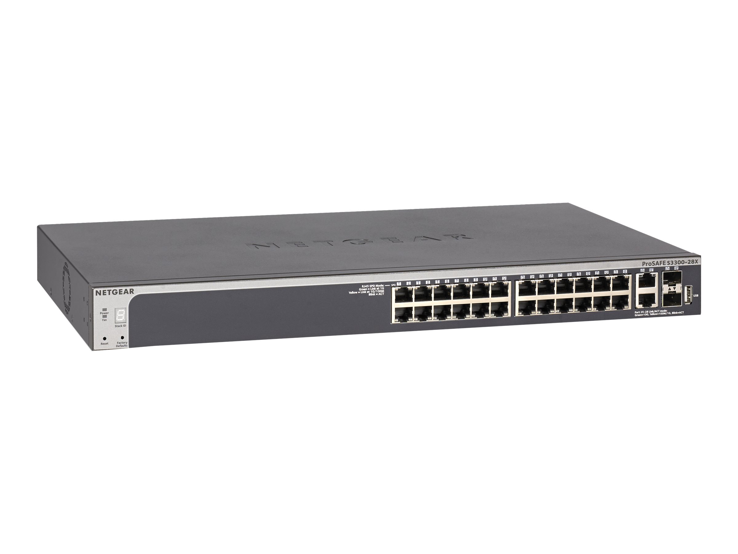 NETGEAR Smart S3300-28X Switch 28-porte Gigabit Ethernet