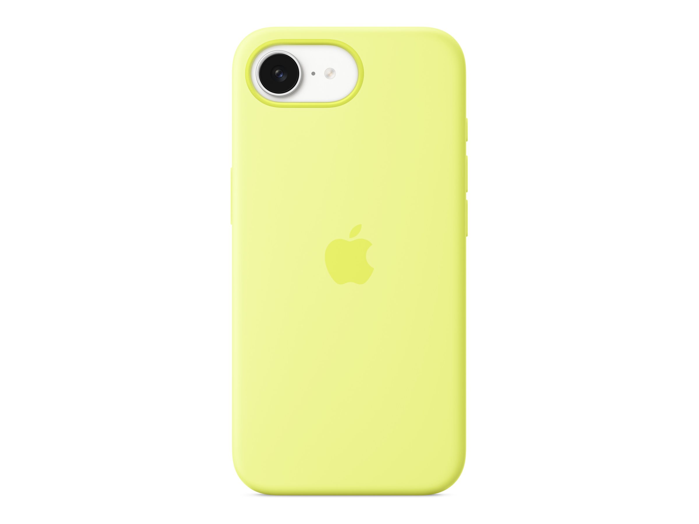 Apple iPhone 16e Silicone Case - Neon Yellow