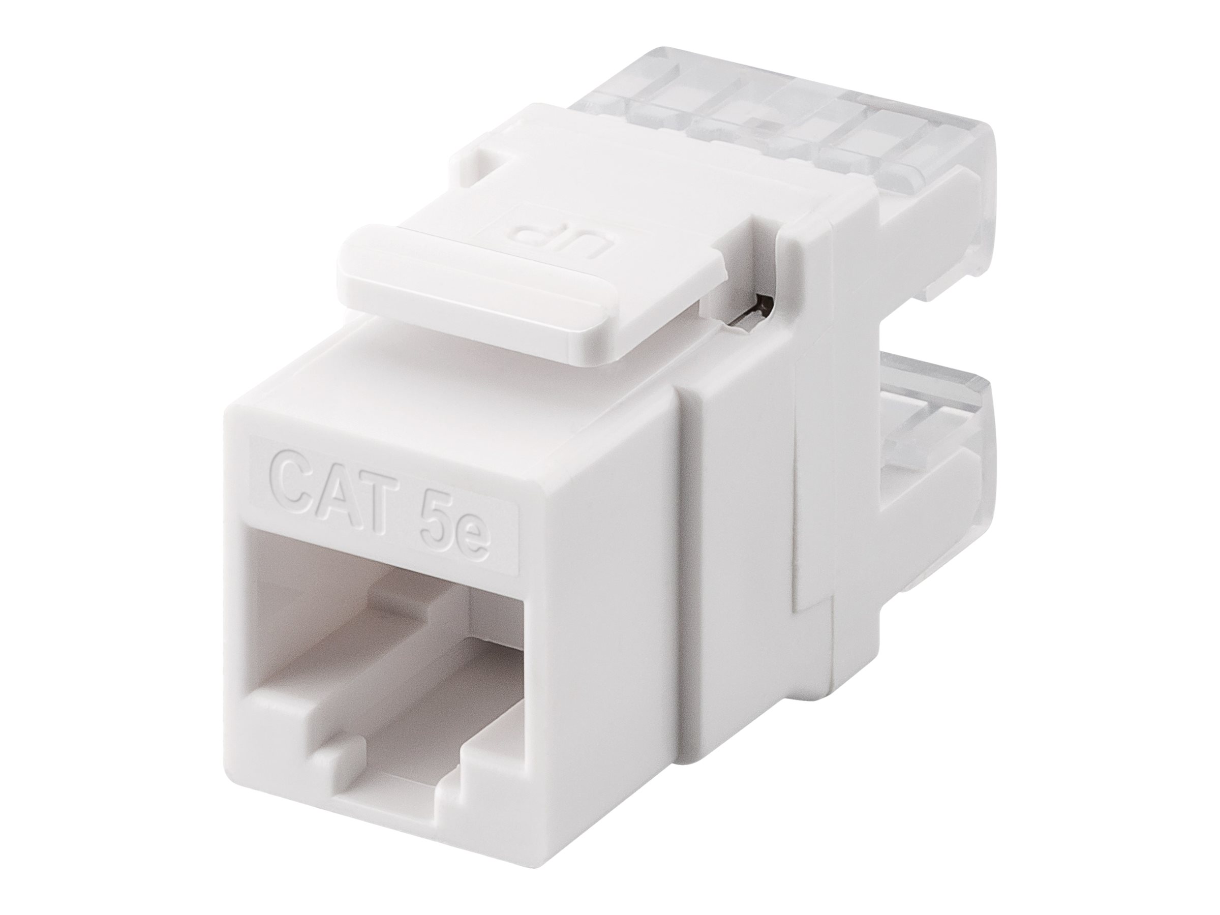 Goobay Keystone modul RJ45 CAT 5e, UTP, 100 MHz 20 mm bred, RJ45-stik (8P8C)