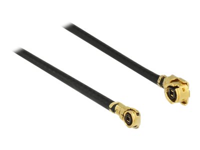 DeLOCK Antennekabel Koaksial 40cm Sort Sort