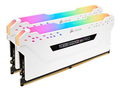 Corsair Vengeance RGB PRO DDR4-2666 - 32GB - CL16 - Dual Channel (2 pcs) - Intel XMP - Sort med RGB