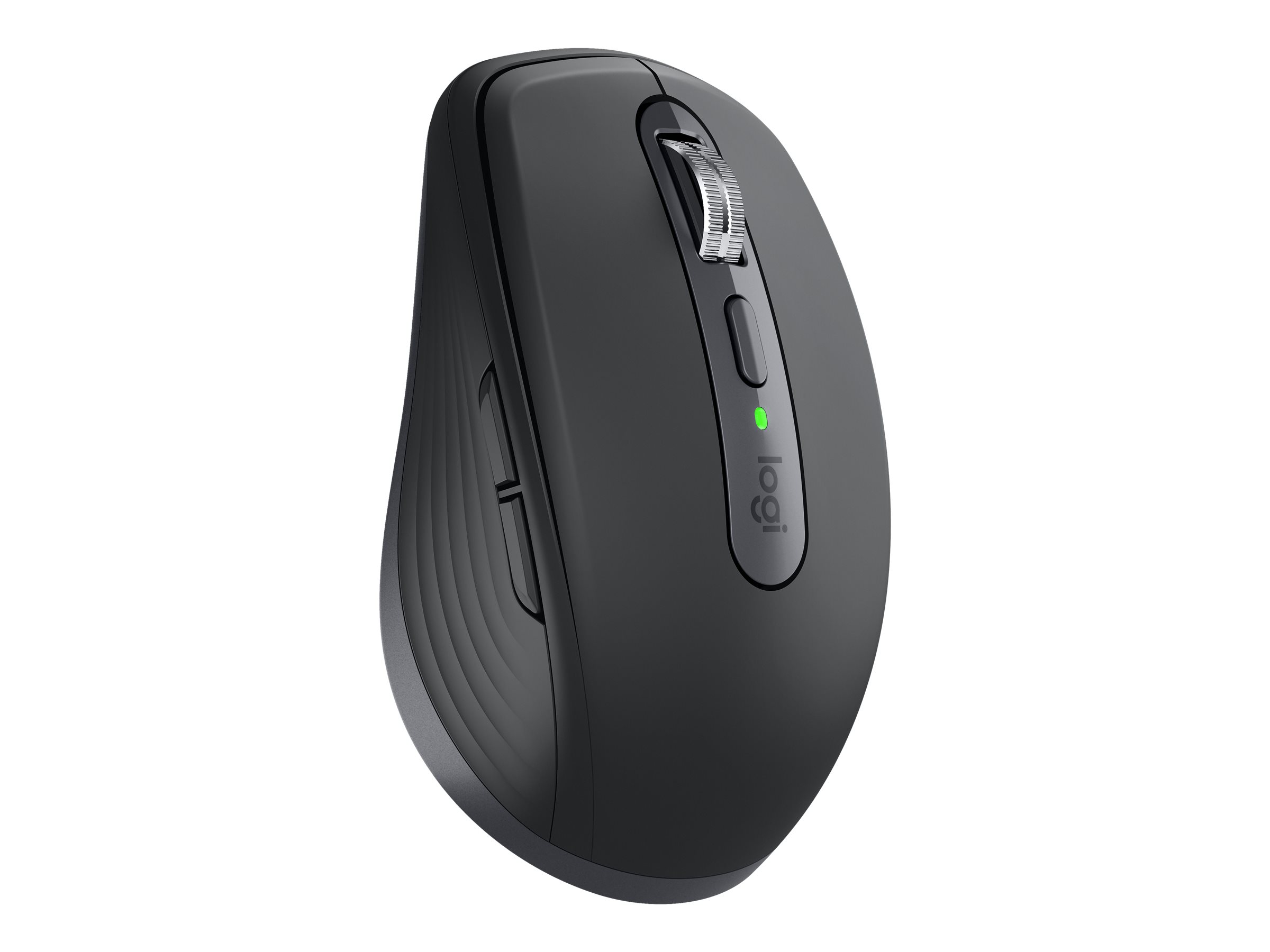 Logitech® | MX Anywhere 3 - Mus - laser - 6 knapper - trådløs - Bluetooth, 2.4 GHz - trådløs modtager (USB) - grafit