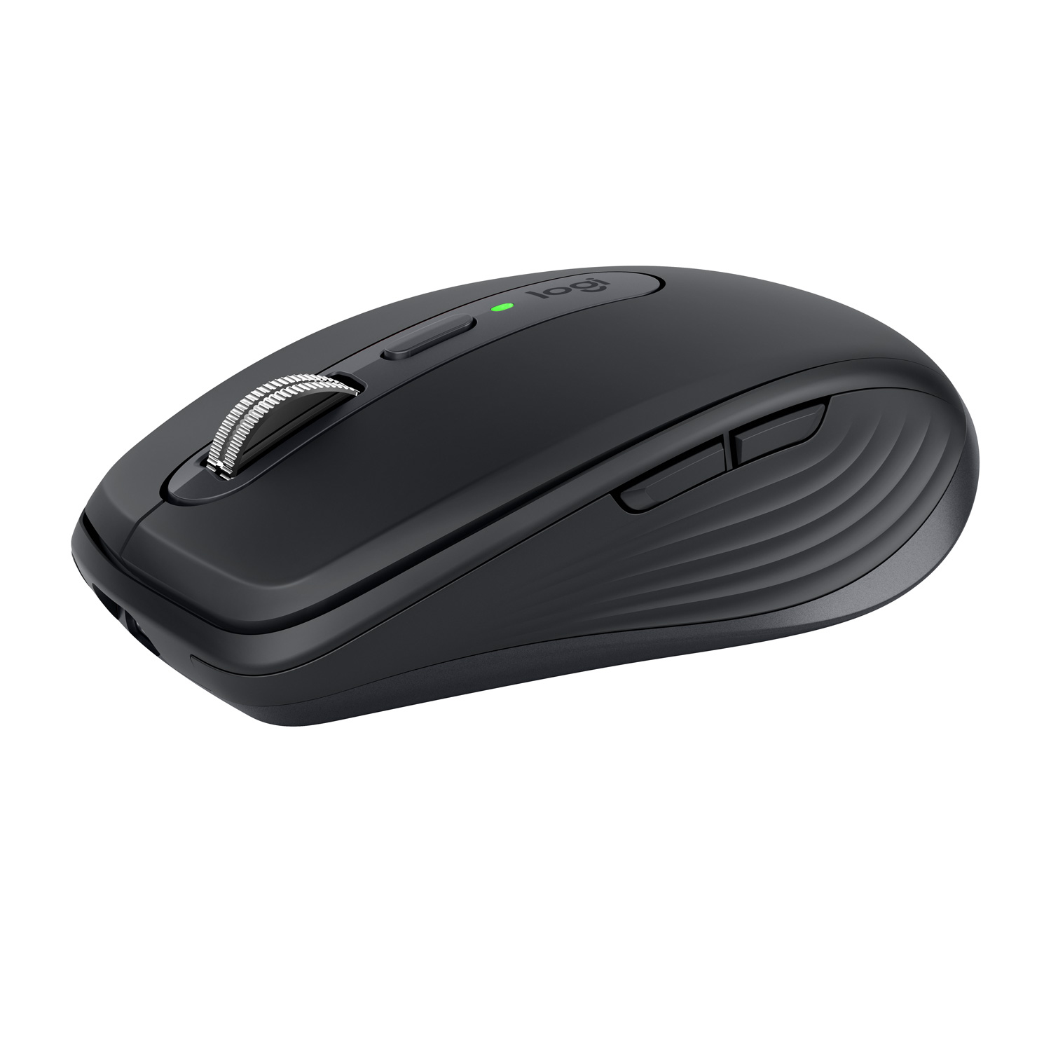 Logitech® | MX Anywhere 3 - Mus - laser - 6 knapper - trådløs - Bluetooth, 2.4 GHz - trådløs modtager (USB) - grafit