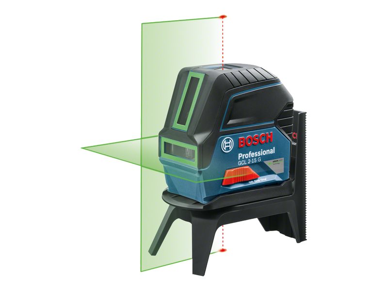 Bosch GCL 2-15 G Professional - Krydslinjelaservaterpas