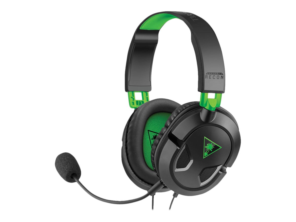 Gaming headset Turtle Beach TBS-2303-02 - grøn/sort med mikrofon