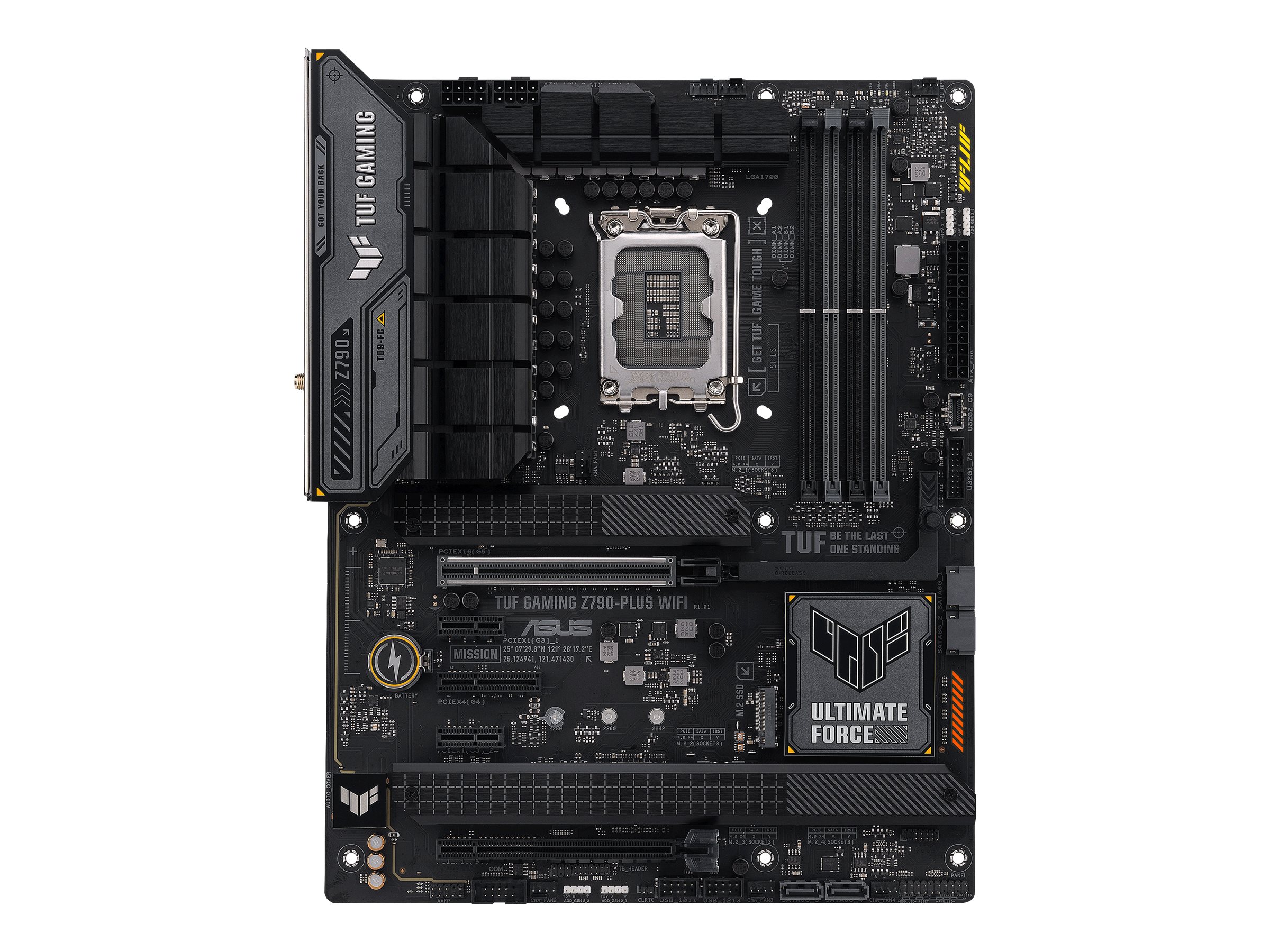 ASUS TUF GAMING Z790-PLUS WIFI (V2) Bundkort - Intel Z790 - Intel LGA1700 socket - DDR5 RAM - ATX