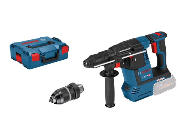 Bosch GBH 18V-26 F Professional - Roterende hammer - ledningfri - 3 tilstande - SDS-plus - 2.6 Joule - intet batteri - 18 V