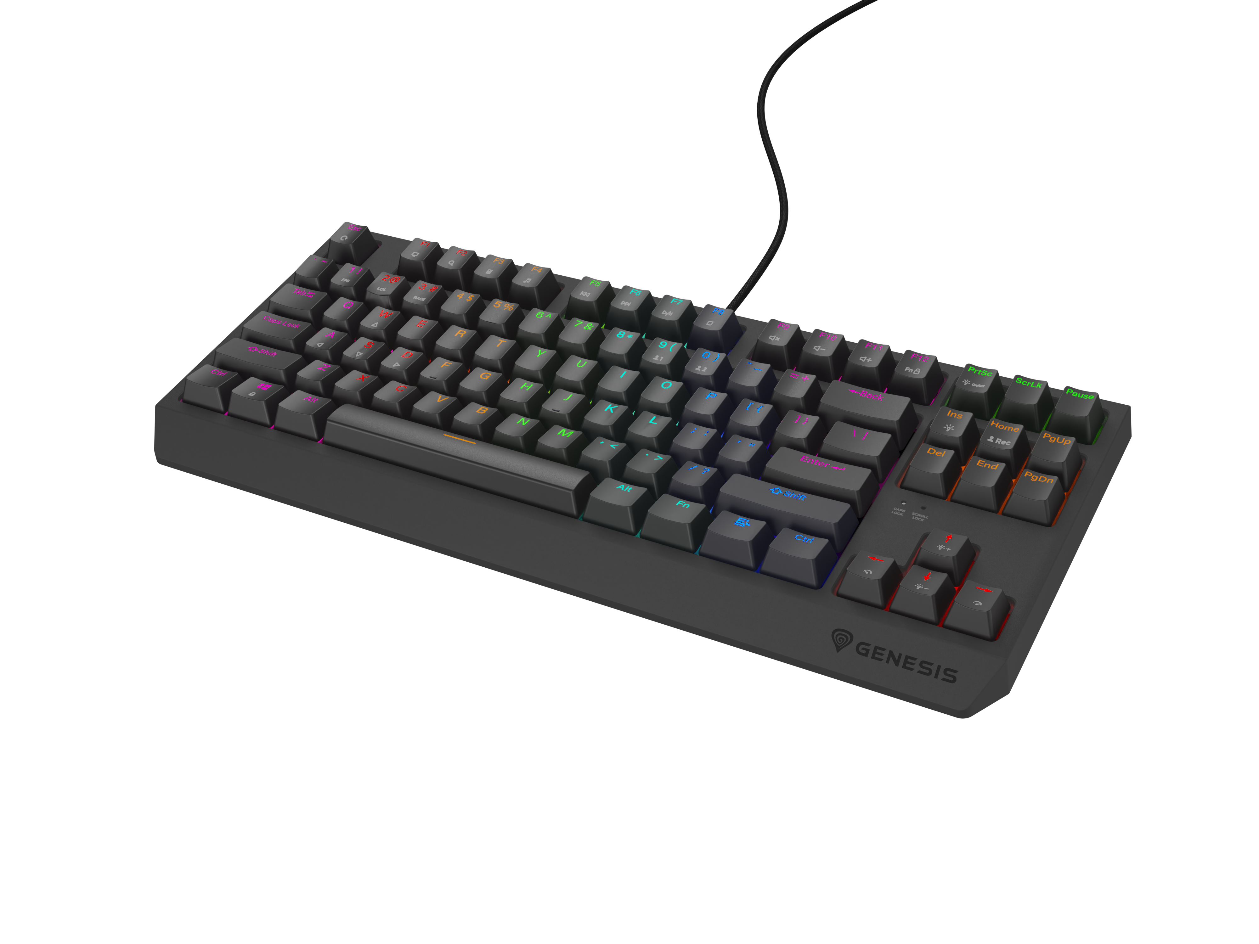 GENESIS Thor 230 TKL Lite Tastatur Mekanisk RGB Kablet Engelsk