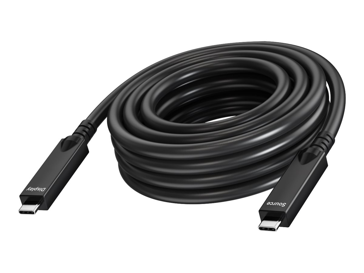 Vision USB Type-C kabel 10m Sort