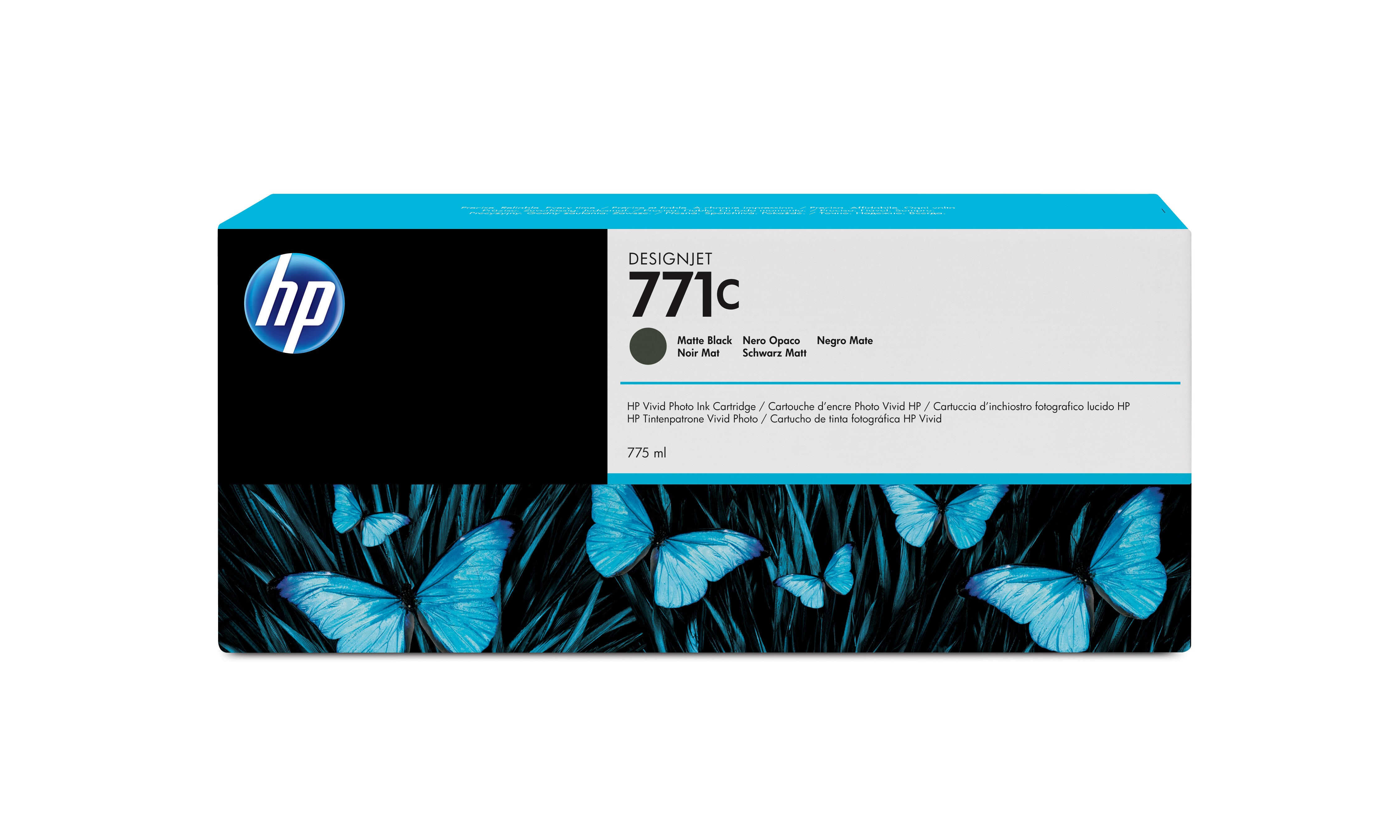 HP HP 771C Blækpatron Mattsort B6Y07A Modsvarer: N/A