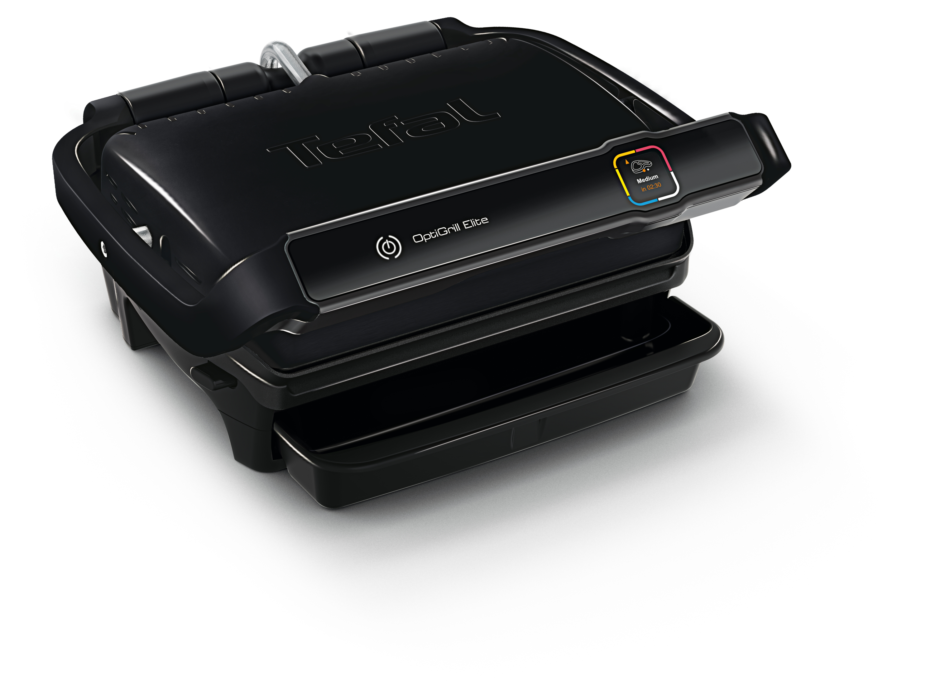 Tefal OptiGrill Elite GC7508 Grill Sort
