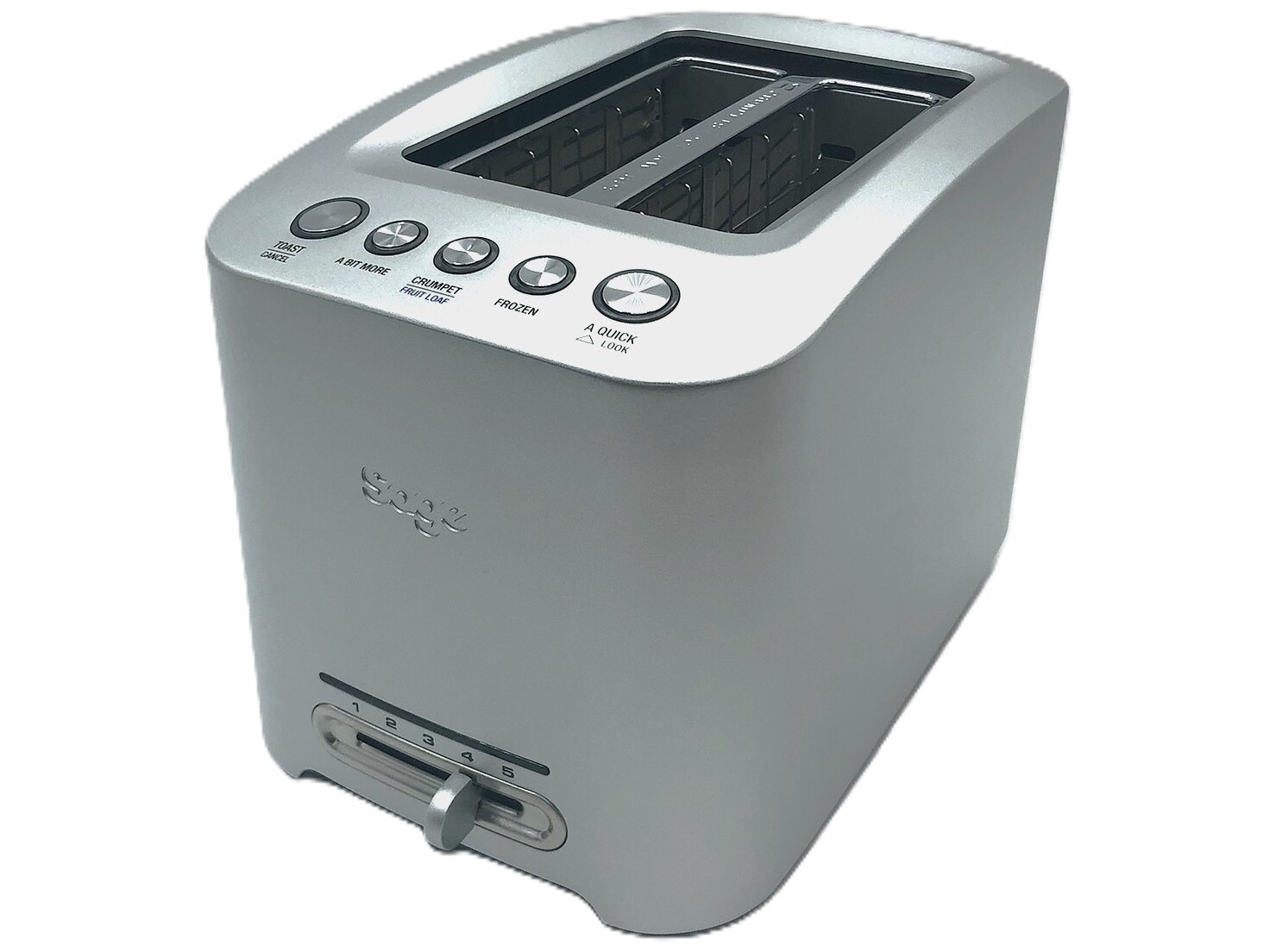 Sage the Smart Toast STA825BAL2EEU1 - Brødrister - 2 skive - 2 Holdere - sølv