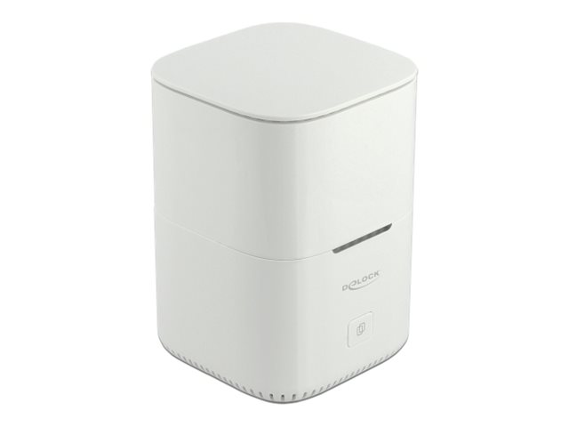 DeLOCK USB Type-C 3.2 for 2 x 2.5" SATA HDD / SSD Clone Function HDD dockingstation