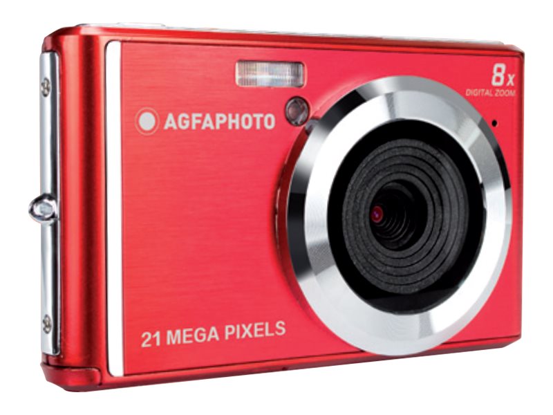 AgfaPhoto DC5200 21Megapixel Rød Digitalkamera