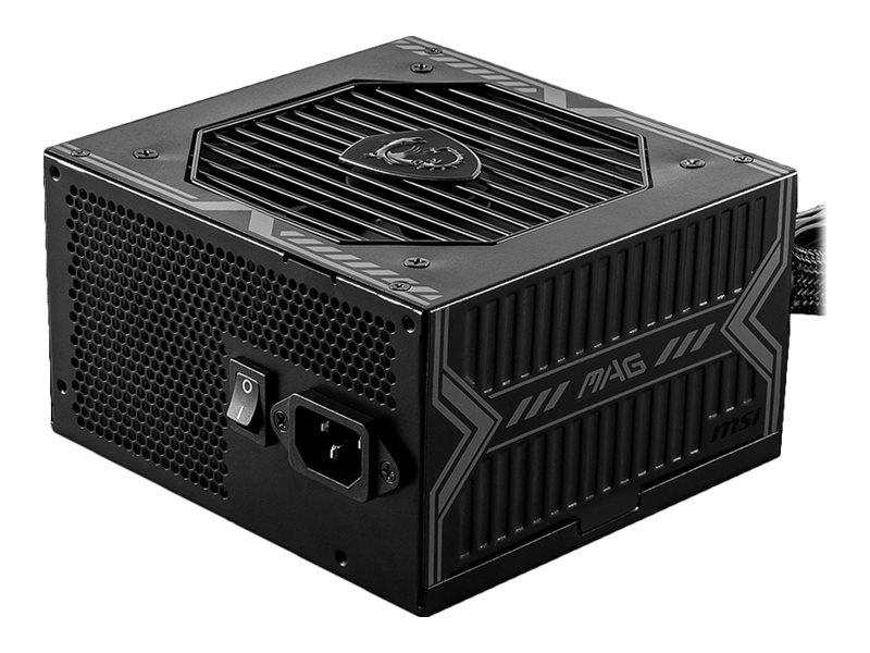 MSI MAG A550BN Strømforsyning - 550 Watt - 120 mm - ATX 3.0 - 80 Plus Bronze certified