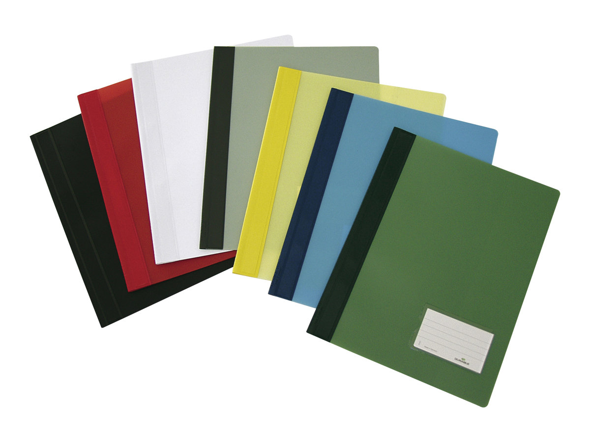 DURABLE Gennemskinnelig gul Fladbarrefil Gennemskinnelig gul