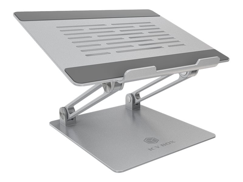 Laptop stander til bærbar – ICY BOX IB-NH300, sølv, op til 17"