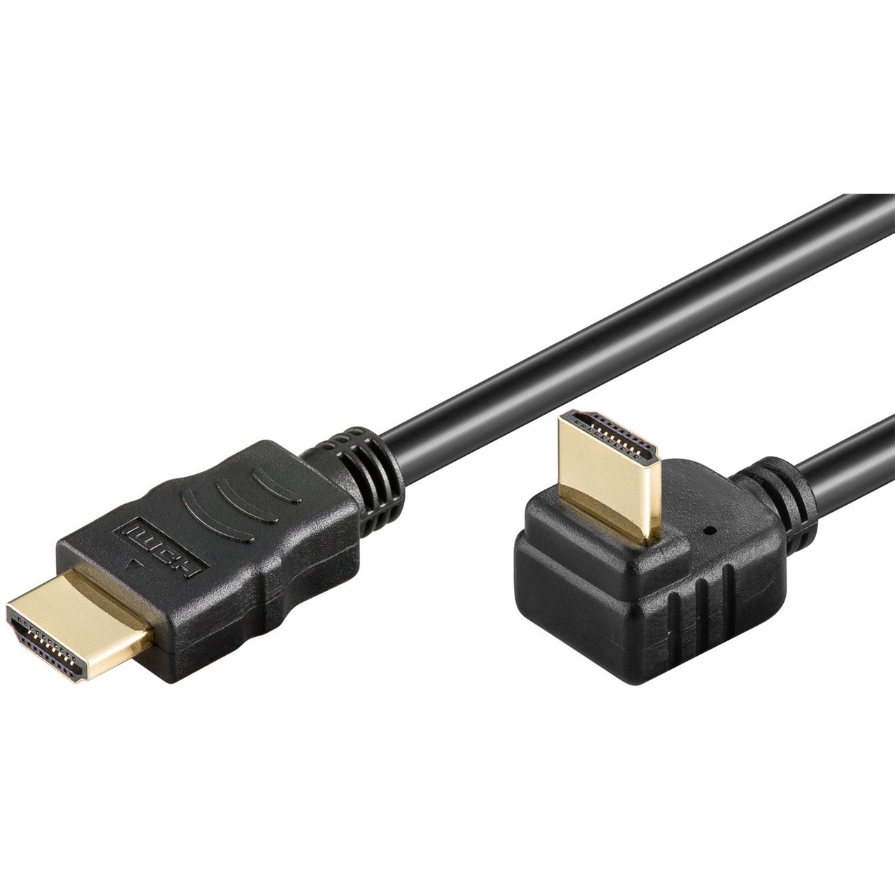 Goobay Højhastigheds HDMI™-kabel 270° med Ethernet HDMI™ stik (type A) > HDMI™-hanstik (type A), 1.5 m