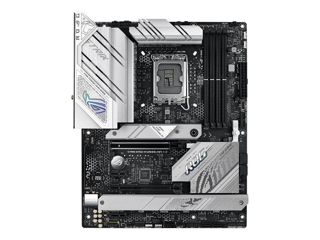 ASUS ROG STRIX B760-A GAMING WIFI (V2) Bundkort - Intel B760 - Intel LGA1700 socket - DDR5 RAM - ATX