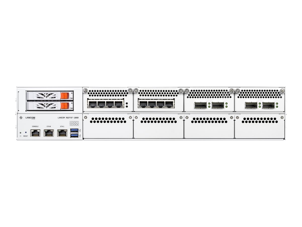 LANCOM R&S Unified Firewall UF-1060 Firewall 2porte Rackmonterbar