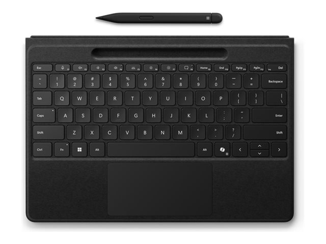 Microsoft Surface Pro Flex Keyboard - Tastatur - Tysk - Sort