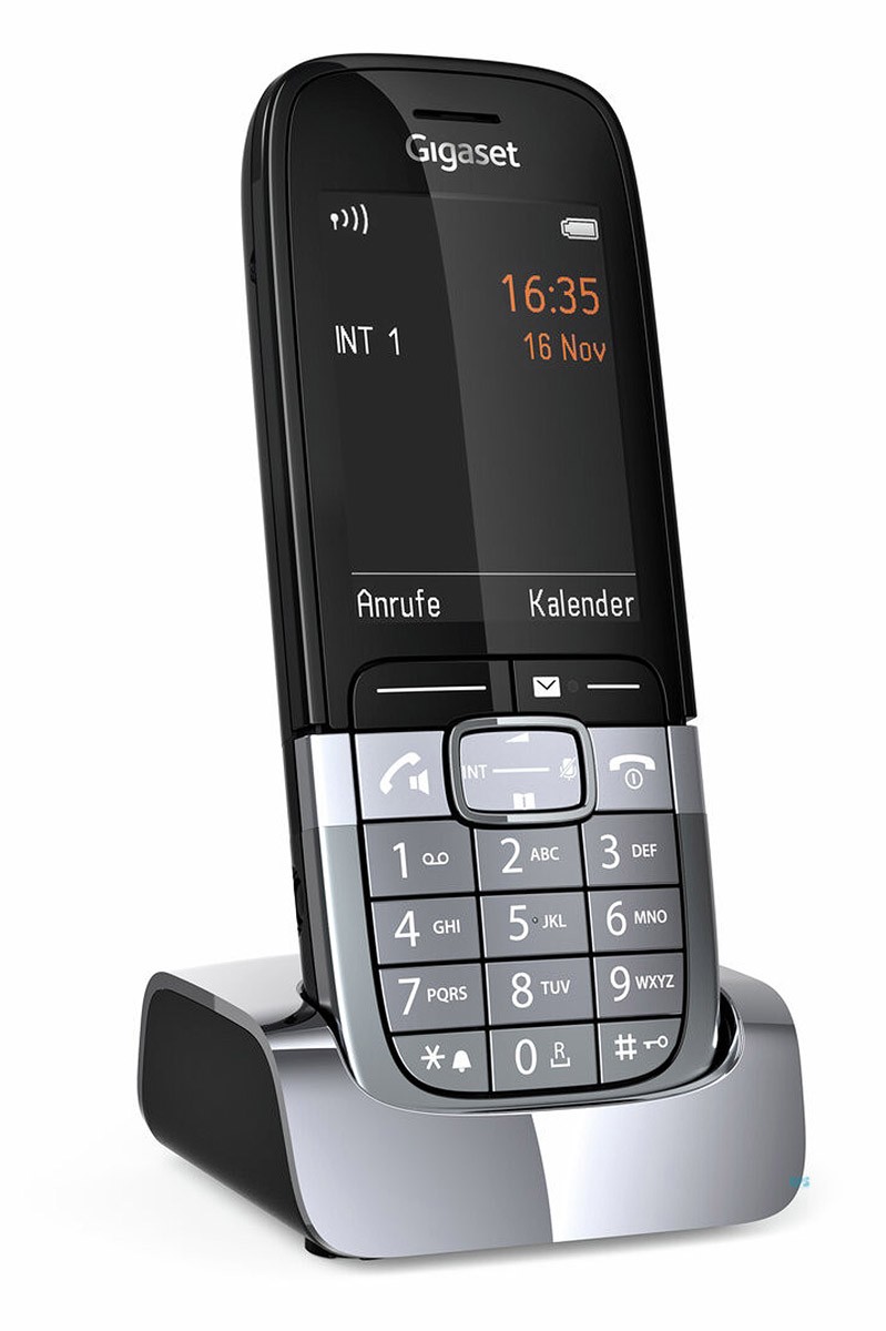 Gigaset SL850H Pro, DECT telefon, Trådløs håndsæt, Højttalertelefon, 500 entries, Nummervisning, Titanium