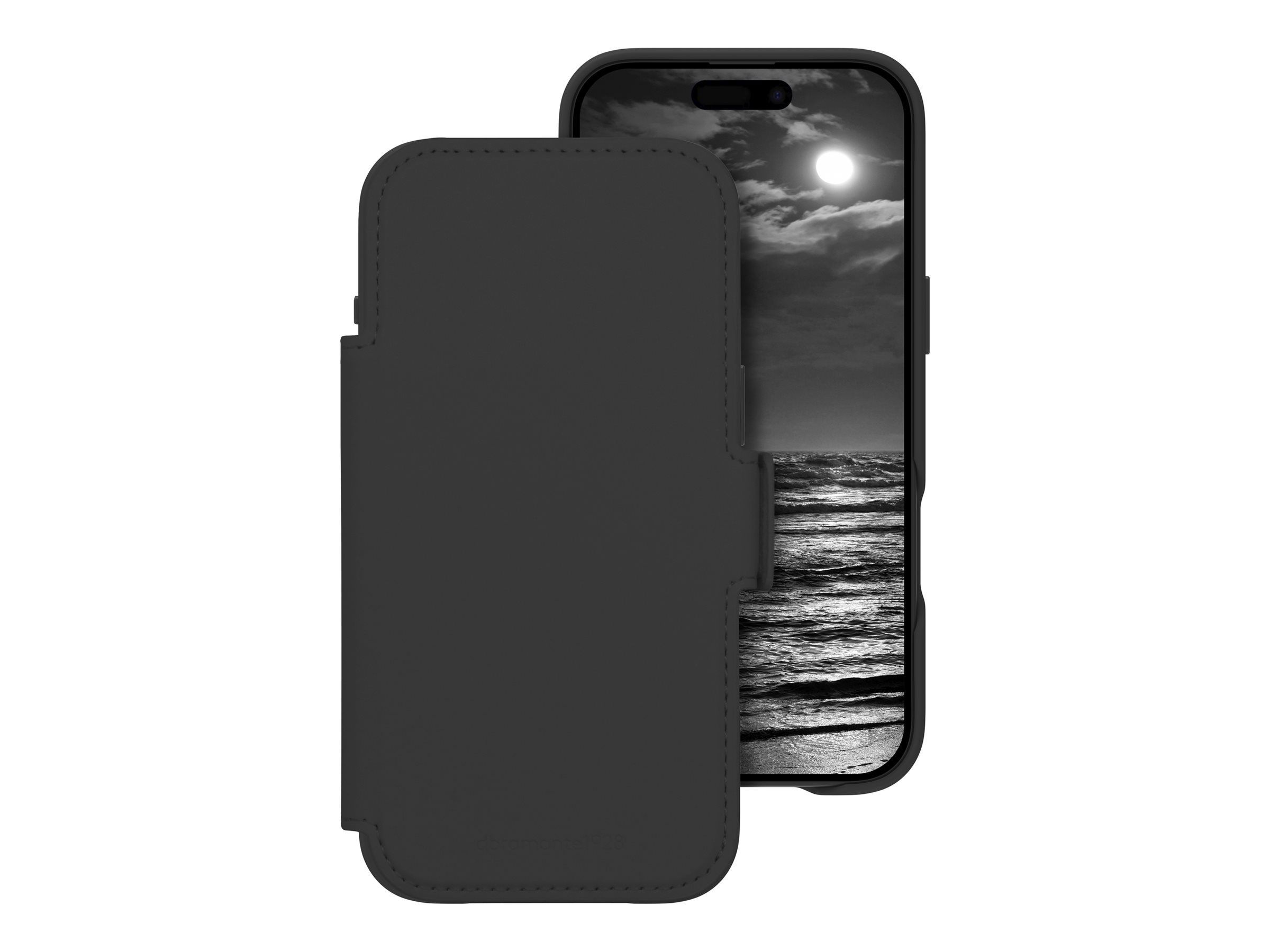 dbramante1928 iPhone Air Lynge 2-i-1 Wallet cover (midnight)