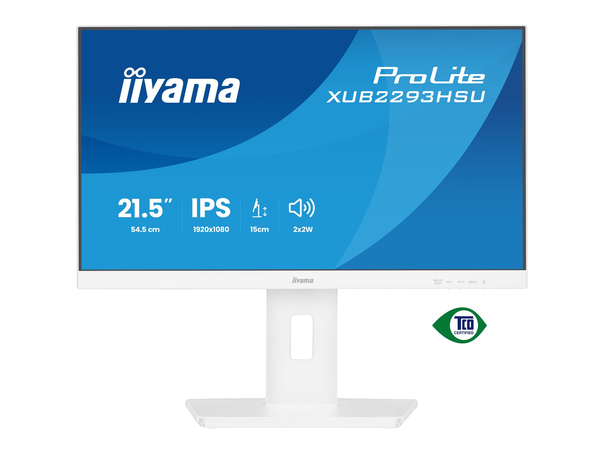 iiyama ProLite XUB2293HSU-W7 22" IPS 1920 x 1080 (Full HD) HDMI DisplayPort 100Hz