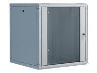 DIGITUS DN-19 12U-6/6 - 12U - Wall Mount Rack Cabinet