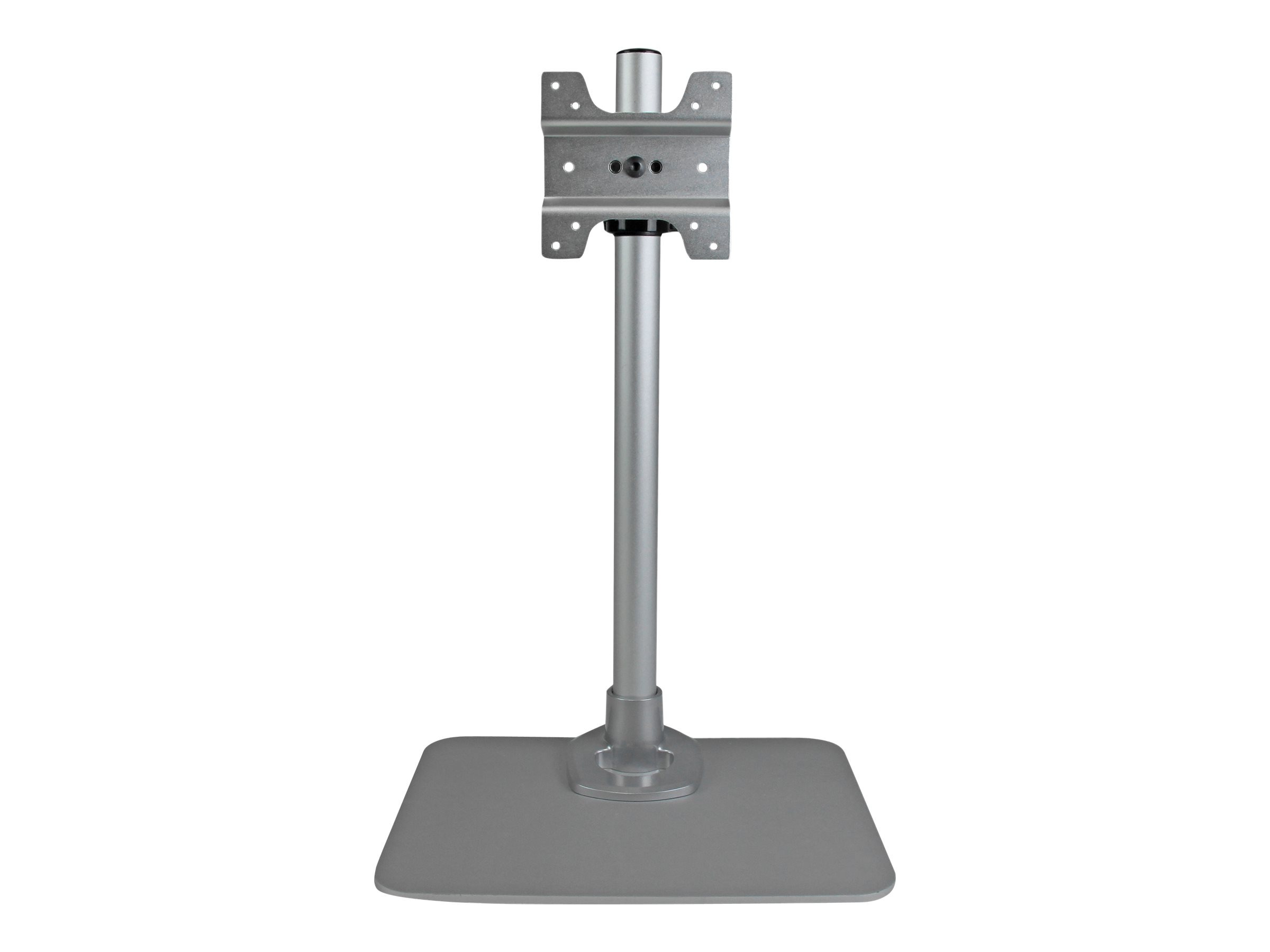 StarTech.com Single Monitor Stand - Adjustable - Supports Monitors 12" to 34" - Premium - Single Screen VESA Monitor Mount Stand - Silver (ARMPIVSTND)