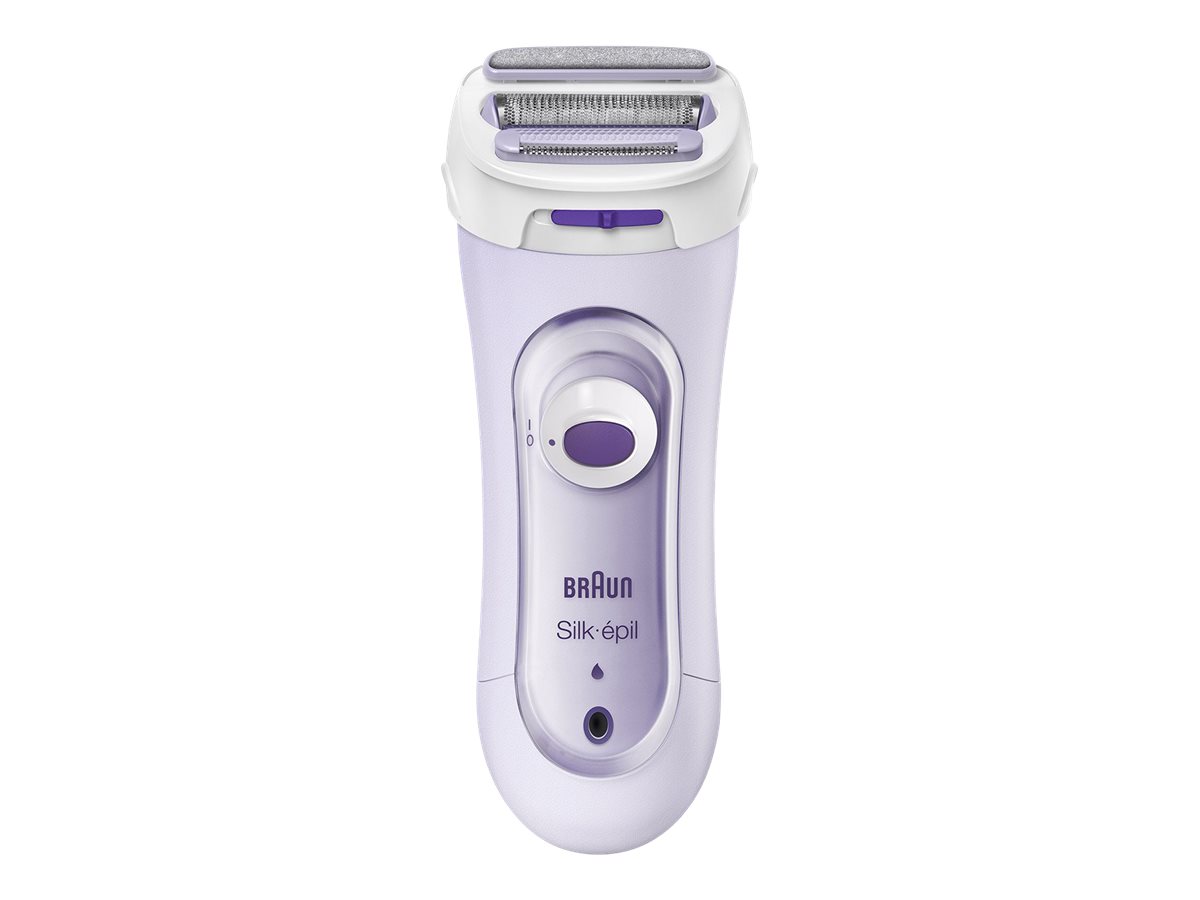 Braun Silk&Soft LS 5560 - Ladyshaver - trådløs - lilla