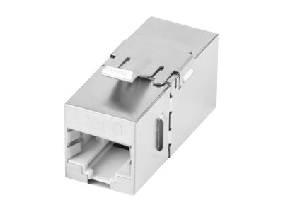 Lanberg KSF6-3090 - Modulært indsætning (kobling) - CAT 6 - FTP - RJ-45 - sølv