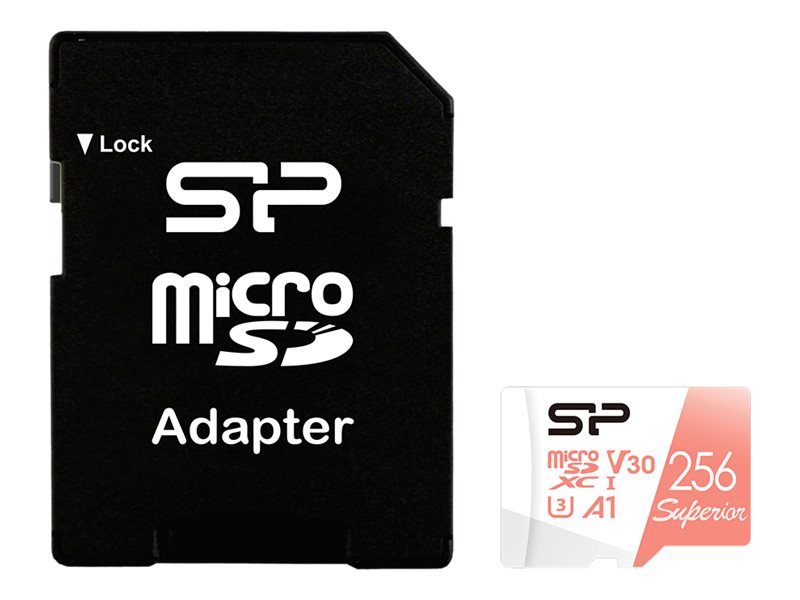 SILICON POWER Superior microSDXC 256GB 100MB/s