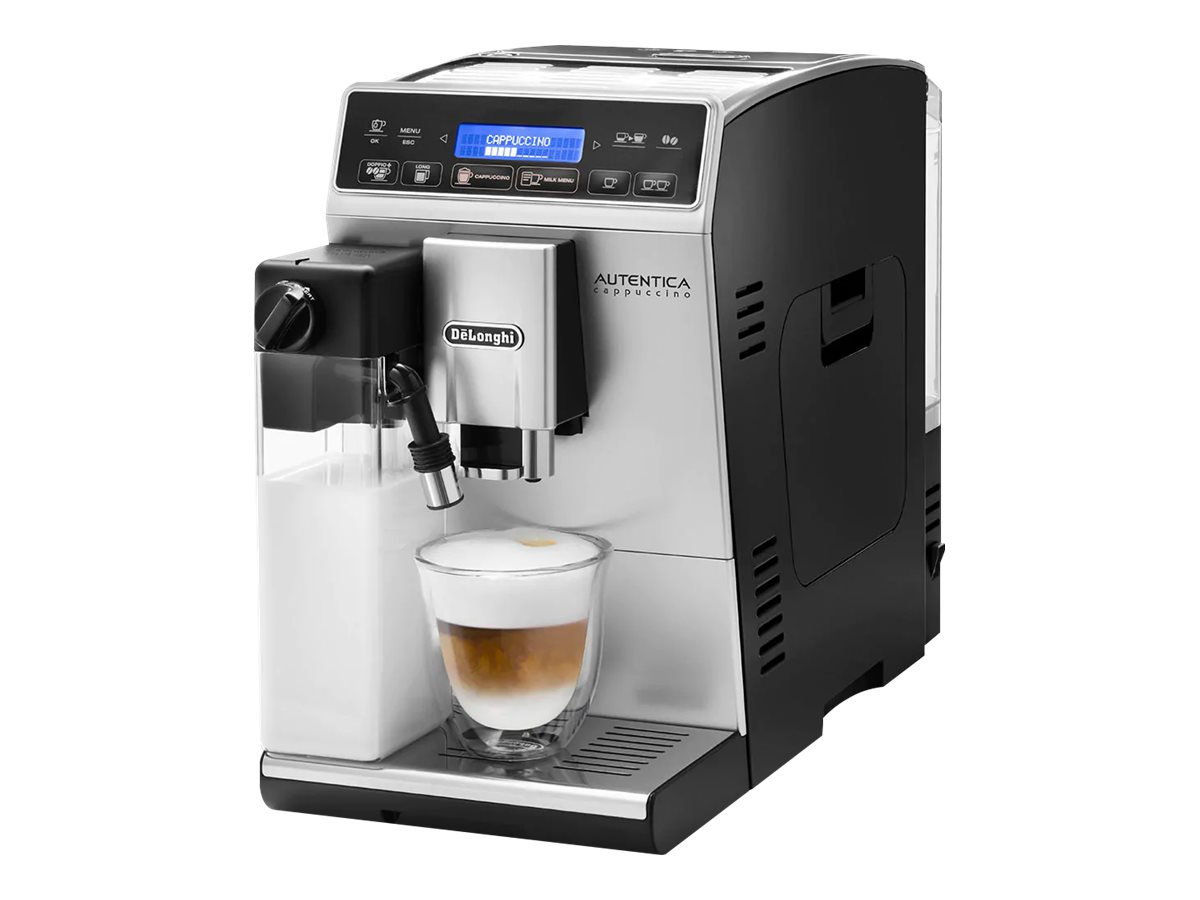 DeLonghi ETAM 29.660.SB superautomatisk kaffemaskine, sølv - 1450 W, 15 bar, 1,4 l