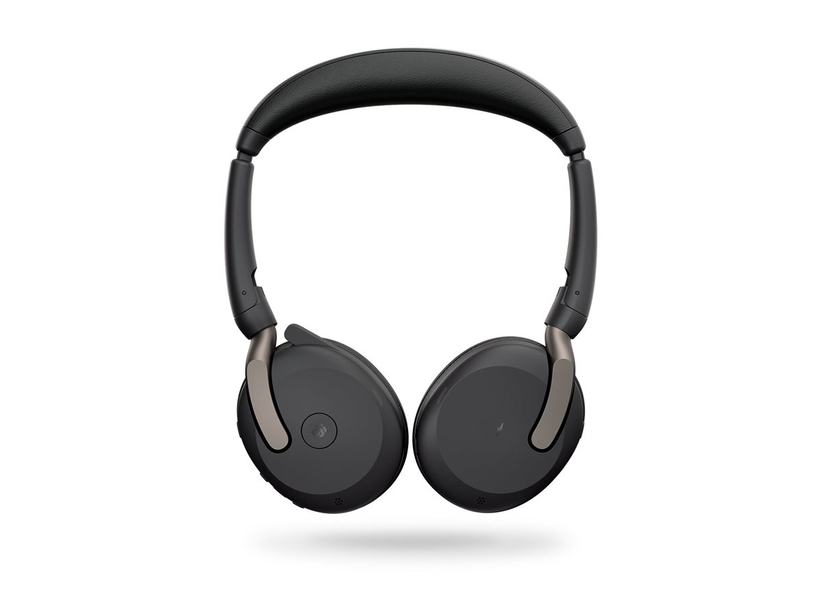 Jabra Evolve2 65 Flex MS Stereo Trådløs Høretelefoner Sort