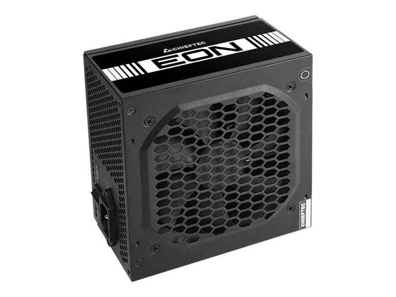 Chieftec EON Series ZPU-600S - power supply - 600 Watt Strømforsyning - 600 Watt - 120 mm - ATX 2.3 - 80 Plus White certified