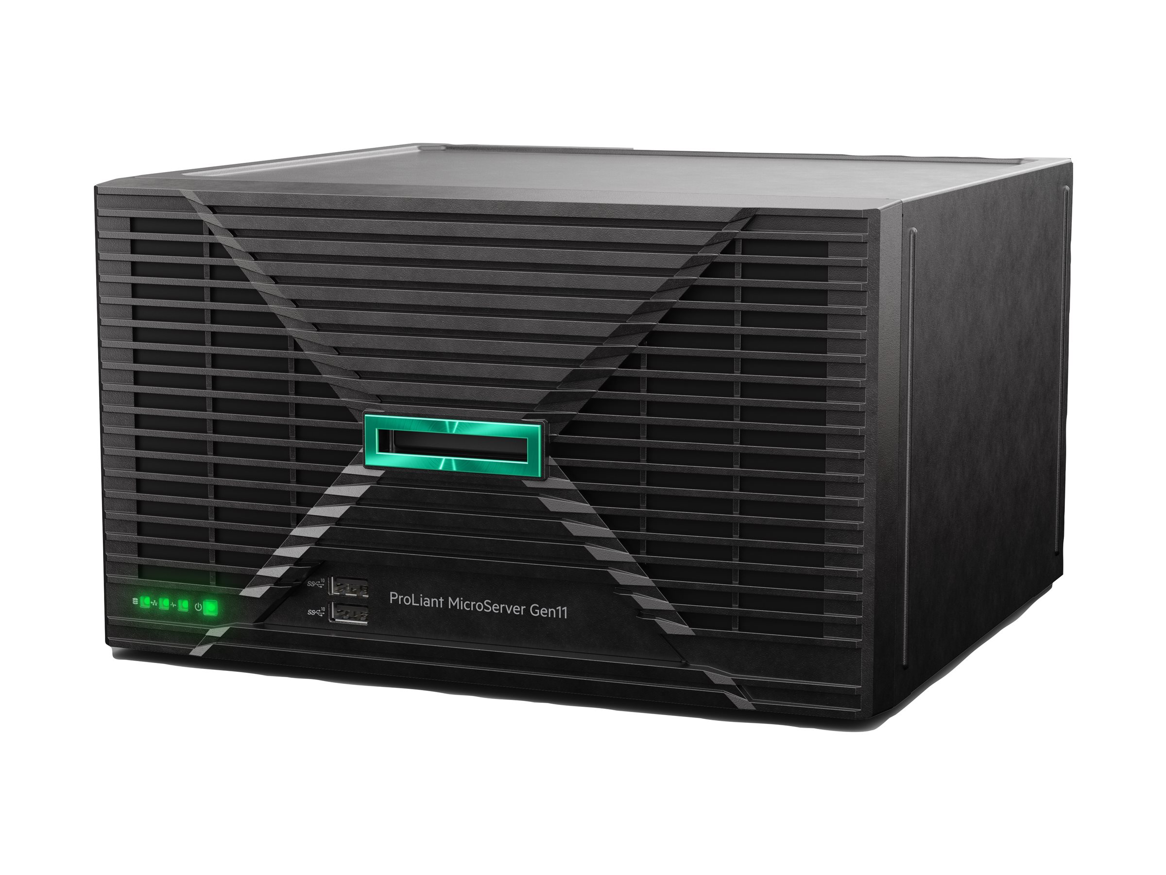 HPE ProLiant MicroServer Gen11 - Server - ultra mikro tower envejs - 1 x Pentium Gold G7400 - RAM 16 GB - SATA - non-hot-swap 3.5 bås(e) - HDD 1 TB - Gigabit Ethernet - skærm: ingen - Smart Choice
